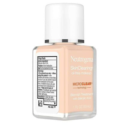 Neutrogena Skinclearing Makeup, 8 Medium Beige