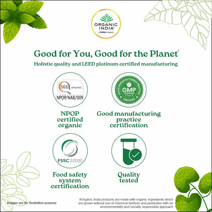 Organic India Tulsi Sweet Rose 25 Tea Bags