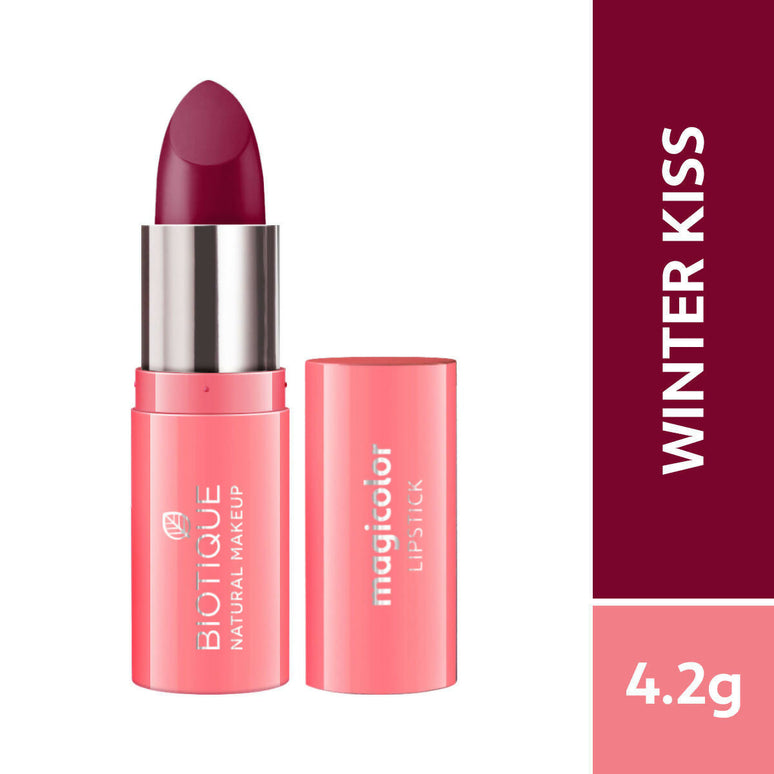 Biotique Magicolor Lipstick - Winter Kiss