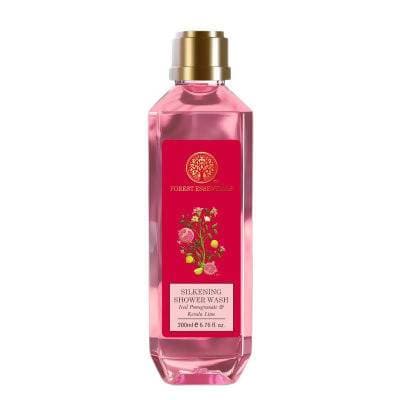 Forest Essentials Travel Size Silkening Shower Wash Iced Pomegranate & Kerala Lime