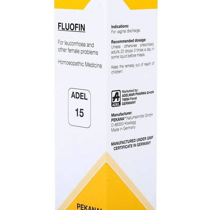 Adel Homeopathy 15 Fluofin Drops