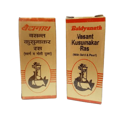 Baidyanath Basantkusmakar Ras - 25 Tablets