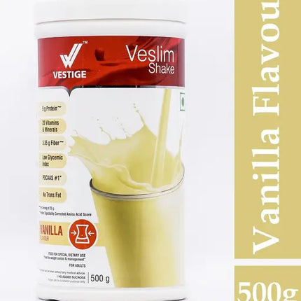 Vestige Veslim Shake Vanilla Flavour (500 G)
