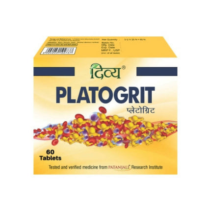 Patanjali Divya Platogrit Tablets