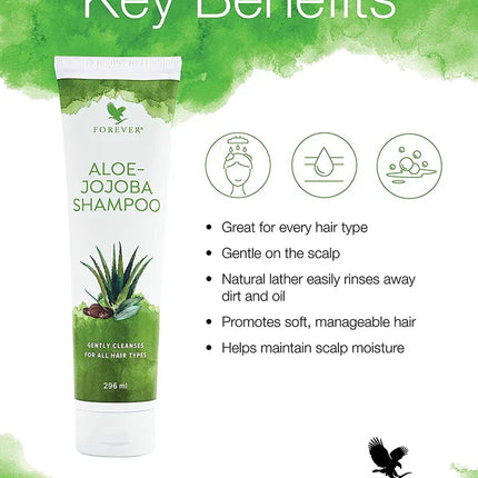 FOREVER ALOE JOJOBA SHAMPOO (296 ML)
