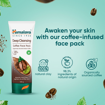 Himalaya Herbals Deep Cleansing Coffee Face Pack