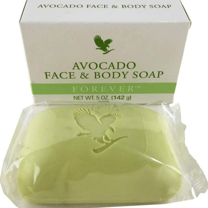 FOREVER ALOE AVOCADO FACE AND BODY SOAP (150G) - PACK OF 2
