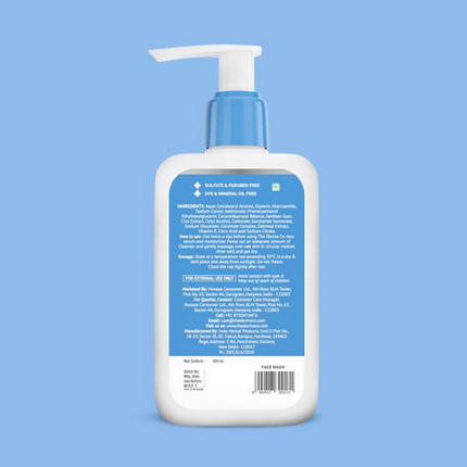 The Derma Co 2% Niacinamide Gentle Skin Cleanser for Sensitive, Dry & Normal Skin