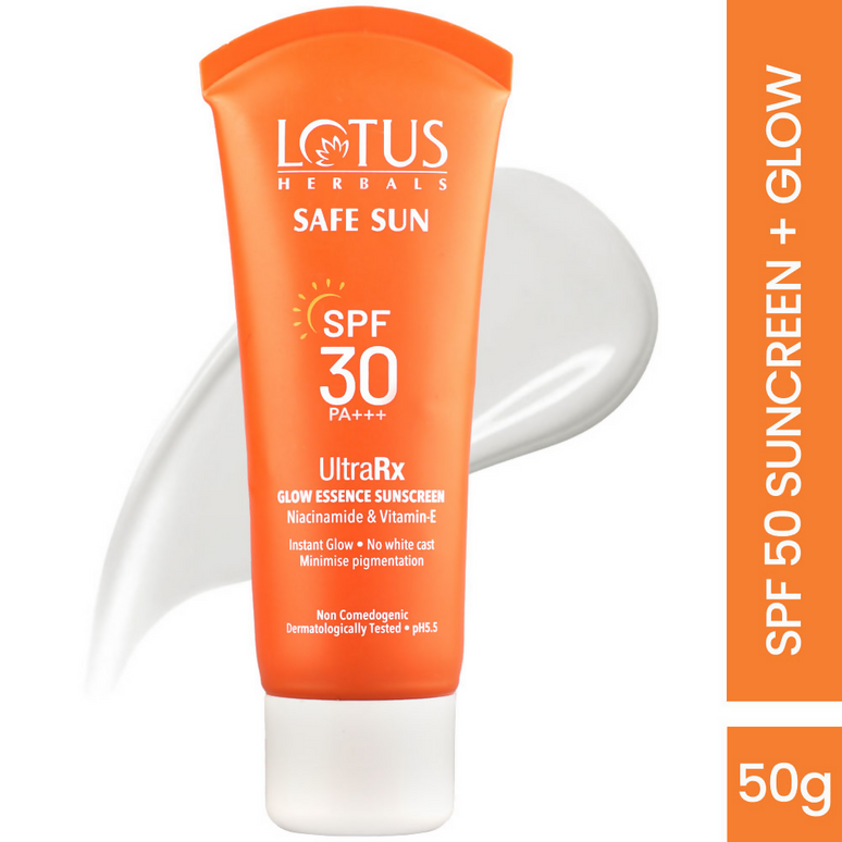 Lotus Herbals Safesun Ultrarx Glow Essence Sunscreen SPF 30 PA++++