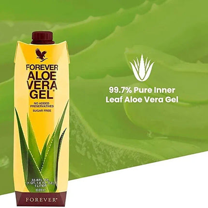 FOREVER ALOE VERA GEL (1 LTR) - PACK OF 2