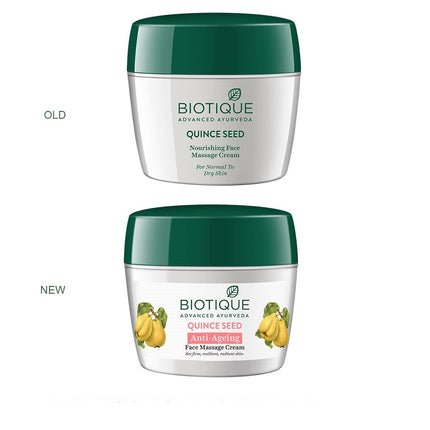 Biotique Advanced Ayurveda Bio Quince Seed Nourishing Face Massage Cream