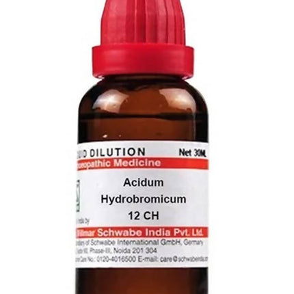 Dr. Willmar Schwabe India Acidum Hydrobromicum Dilution