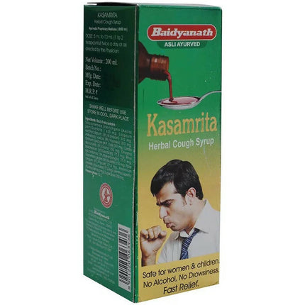 Baidyanath Jhansi Kasamrita Herbal Cough Syrup