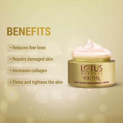 Lotus Herbals Youthrx Anti-Ageing Transforming Cream SPF 25