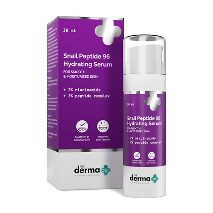 The Derma Co Snail Mucin Peptide 96 Hydrating Serum