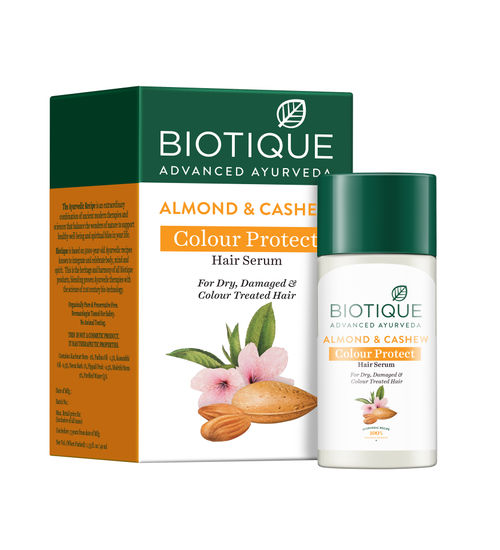 Biotique Advanced Ayurveda Bio Almond and Cashew Fresh Replenishing Hair Serum