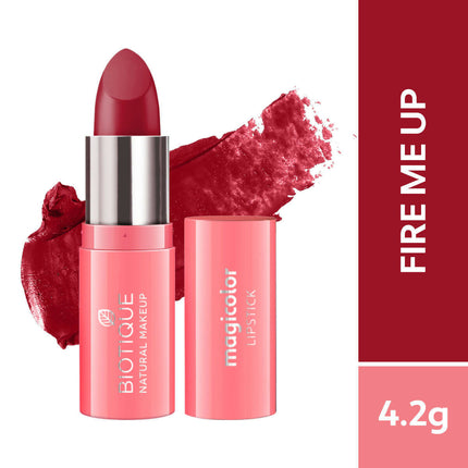 Biotique Magicolor Lipstick - Fire Me Up