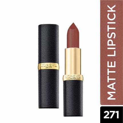 L'Oreal Paris Color Riche Moist Matte Lipstick - 271 Divine Mocha