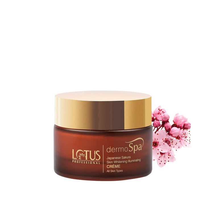 Lotus Professional Dermospa Japanese Sakura Skin Whitening Illuminating Cream With Spf 20