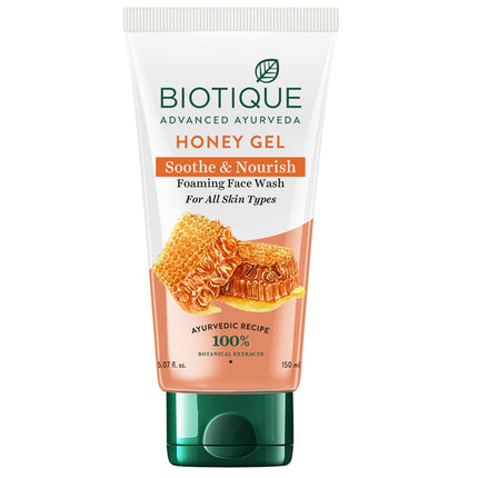 Biotique Advanced Ayurveda Bio Honey Gel Refreshing Foaming Face Wash