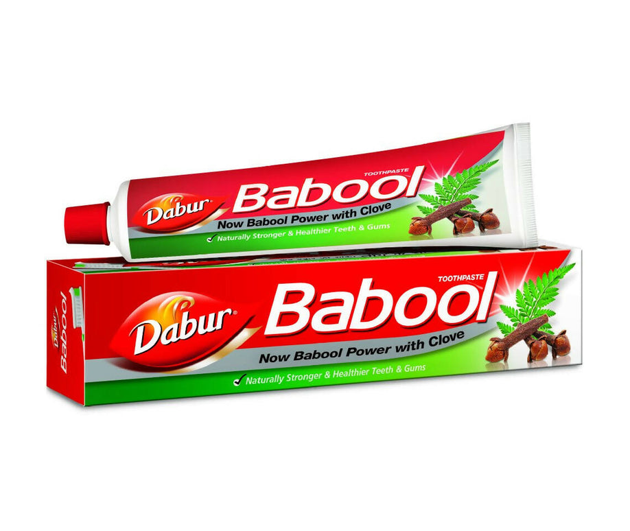 Dabur Babool Ayurvedic Toothpaste for Strong Teeth