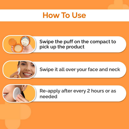 The Derma Co Hyaluronic Sunscreen Compact