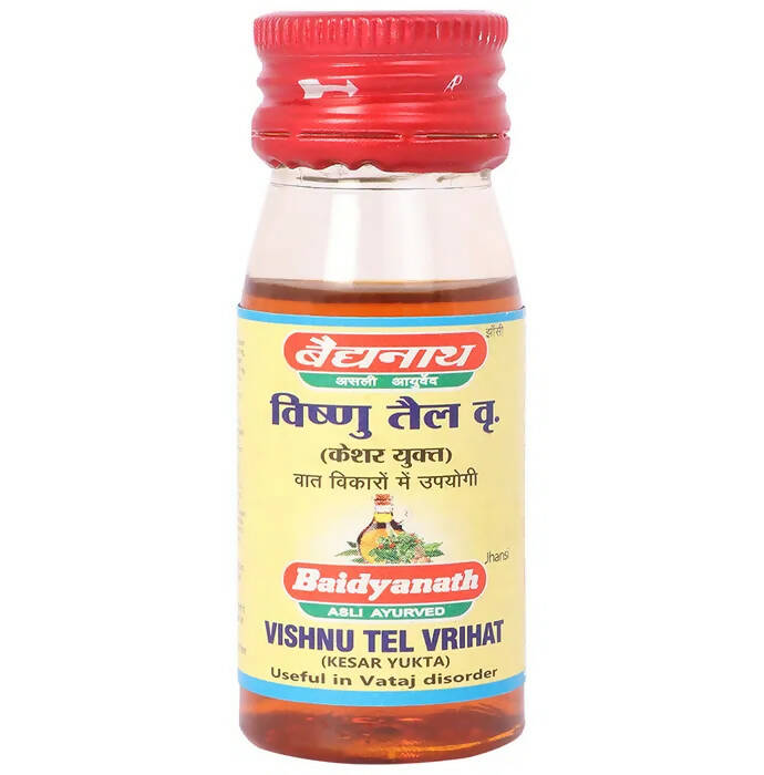 Baidyanath Jhansi Vishnu Tel Vrihat (Kesar Yukta)