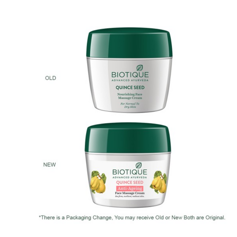 Biotique Advanced Ayurveda Quince Seed Anti-Ageing Face Massage Cream