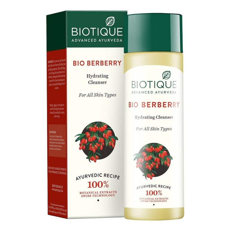Biotique Berberry Milk Deep Cleanse Hydrating Makeup Remover For All Skin Types