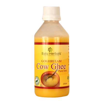 Balu Herbals Cow Ghee | Made From Grass Fed Cow's Milk | Organic, Natural & Pure Cow Ghee