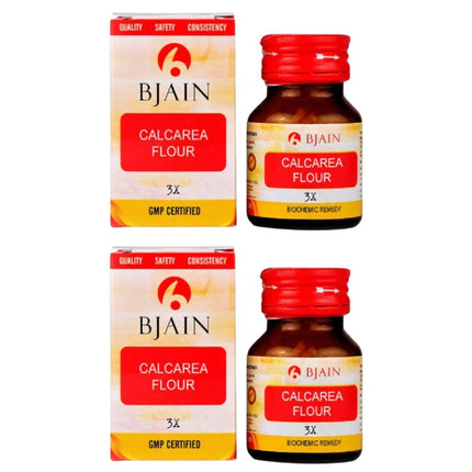 Bjain Homeopathy Calcarea Fluorica (Flour) Biochemic Tablet