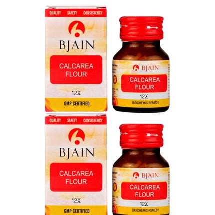 Bjain Homeopathy Calcarea Fluorica (Flour) Biochemic Tablet