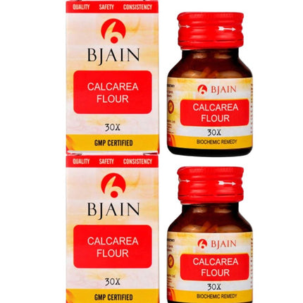 Bjain Homeopathy Calcarea Fluorica (Flour) Biochemic Tablet