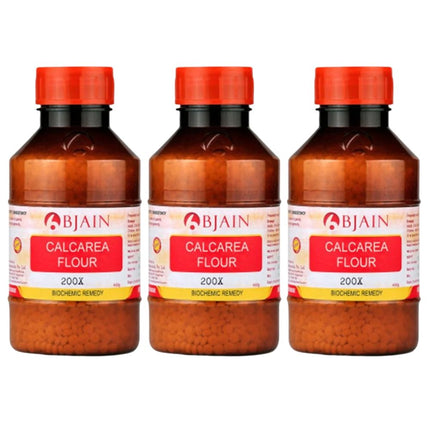 Bjain Homeopathy Calcarea Fluorica (Flour) Biochemic Tablet