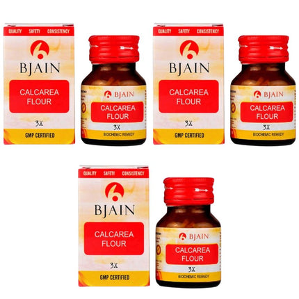 Bjain Homeopathy Calcarea Fluorica (Flour) Biochemic Tablet