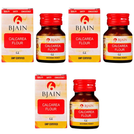 Bjain Homeopathy Calcarea Fluorica (Flour) Biochemic Tablet