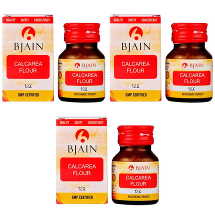 Bjain Homeopathy Calcarea Fluorica (Flour) Biochemic Tablet