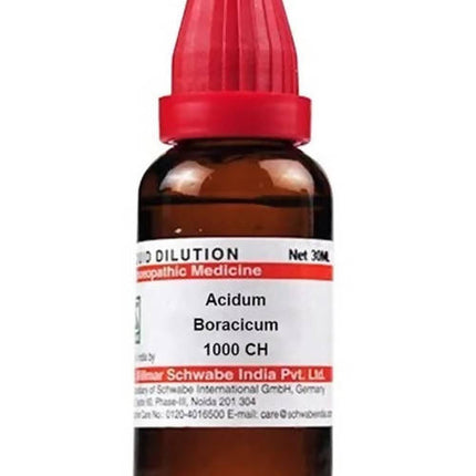 Dr. Willmar Schwabe India Acidum Boracicum Dilution
