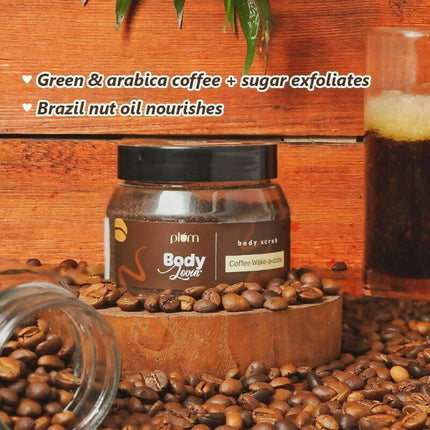Plum Bodylovin' Coffee Wake-A-Ccino Body Scrub