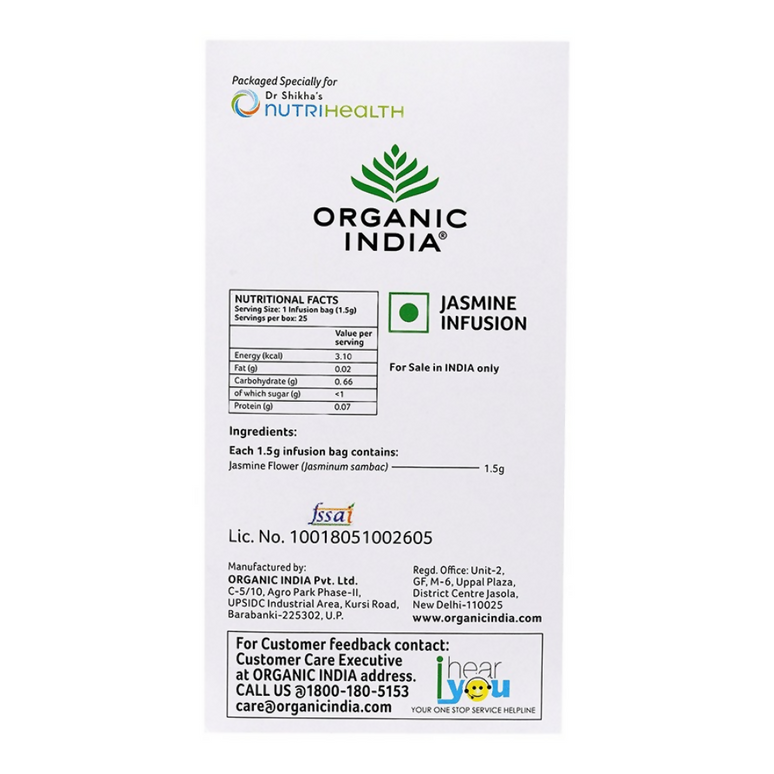 Organic India Jasmine Infusion