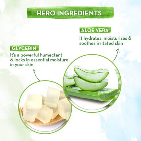Mamaearth Aloe Gentle Face Wash for Normal to Sensitive Skin - Limited Time Offer