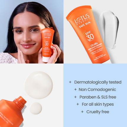 Lotus Herbals Safesun Ultrarx Glow Essence Sunscreen SPF 30 PA++++