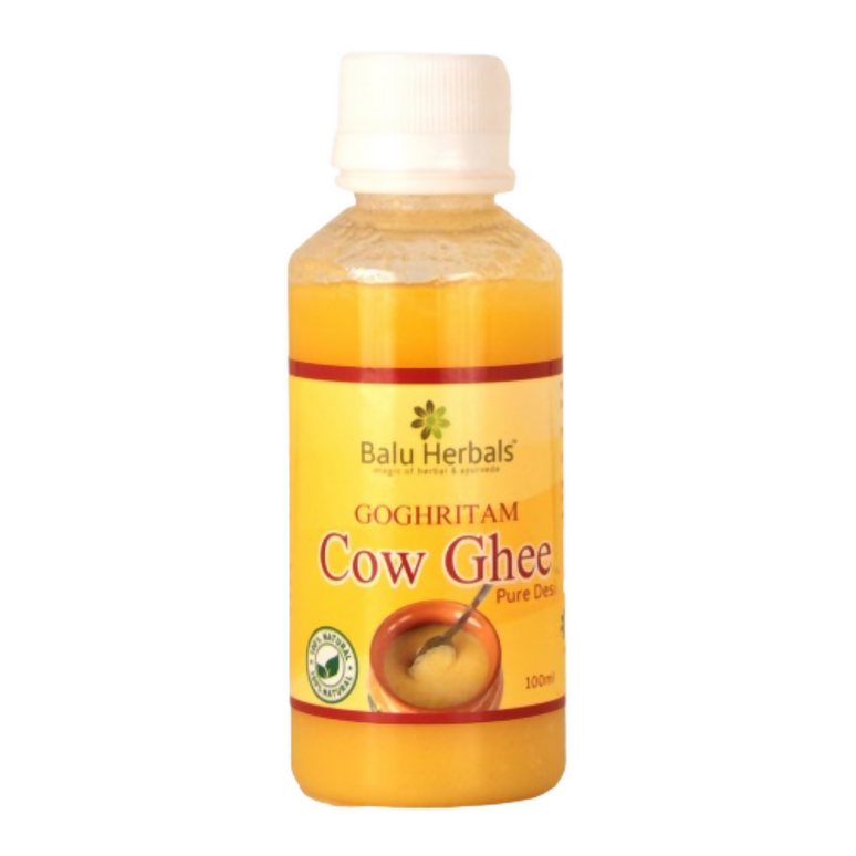 Balu Herbals Cow Ghee | Made From Grass Fed Cow's Milk | Organic, Natural & Pure Cow Ghee