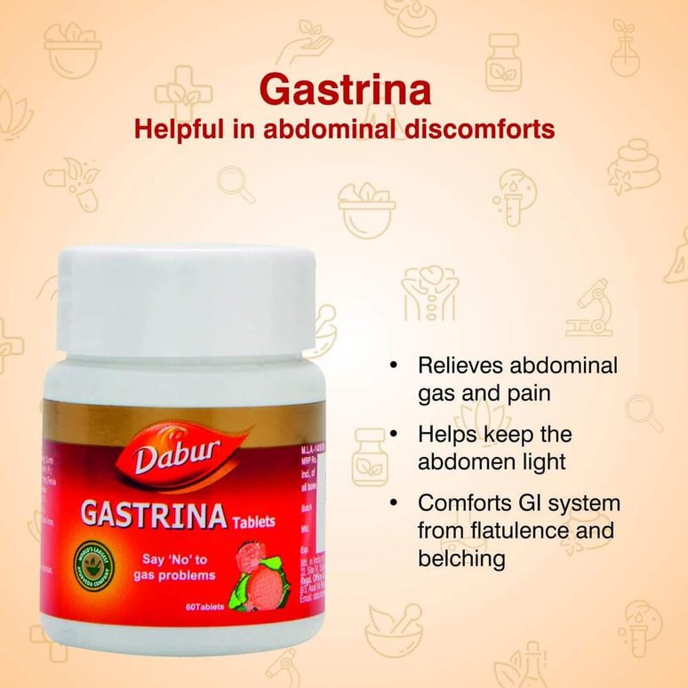 Dabur Gastrina - 60 Tablets