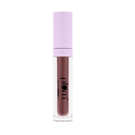 Plum Glassy Glaze Lip Lacquer 3-in-1 Lipstick + Lip Balm + Gloss 07 Mauvelous