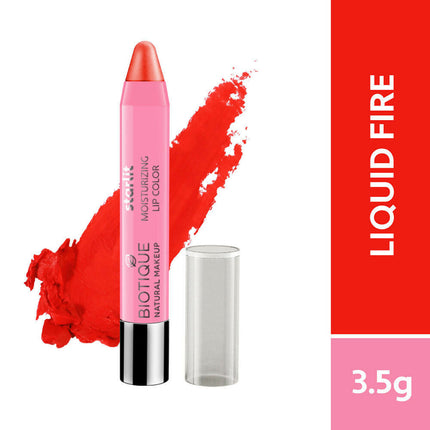 Biotique Starlit Moisturising Lipstick - Liquid Fire