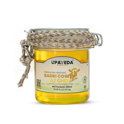 Upaveda Desi Badri Cow Pure A2 Ghee | Pure A2 Gir Cow Bilona Ghee | 100% Gir Cow Ghee | Traditional Cow Ghee