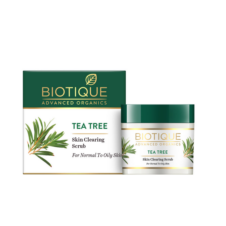 Biotique Advanced Organics Tea Tree Skin Clearing Scrub