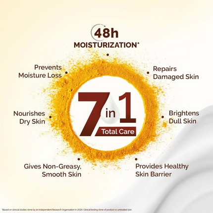 Mamaearth Ubtan Moisturizing Body Lotion with Turmeric & Saffron For Glowing Skin