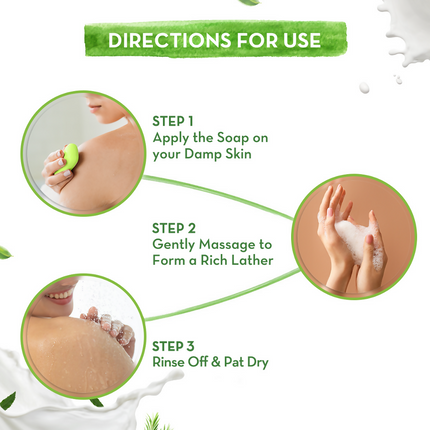 Mamaearth Neem Moisturizing Lotion Soap (Buy 3 Get 1 Free)